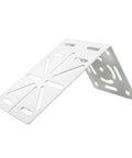 Universal L Shape Dome Camera Bracket For Wall Or Ceiling Mounts ideal for CCTV systems, heavy-duty steel, supports up to 7kg, white