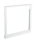 Bottom Crisper Pan Cover Replacement For Frigidaire Refrigerator fits only the lowest crisper drawer, white plastic frame