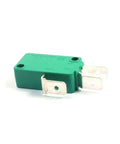 Two Pack KW3-0Z Push Button Actuator Limit Switch 1NO 1NC SPDT Momentary Hinge Lever 16A 125V 250V Three Terminals green housing