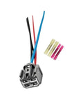 Straight Swap Blower Motor Wire Connector Kit For Ford F250 2017 To 2022 OEM Replacement Heater Fan Plug with wiring tools.