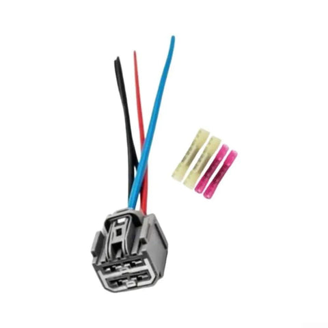 Straight Swap Blower Motor Wire Connector Kit For Ford F250 2017 To 2022 OEM Replacement Heater Fan Plug with wiring tools.