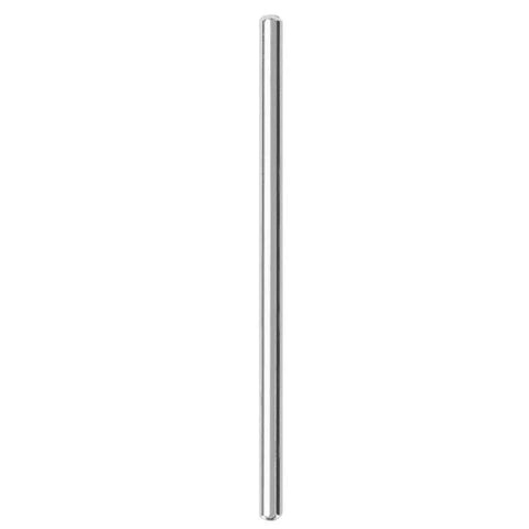 Single shaft from 6 Pieces 100mm Stainless Steel D Hole Shaft Axles For Wheels Gears And Drive Systems Beefed Up Secure Replaceable DIY Robot Parts