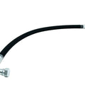 Heavy Duty Replacement Hose For Screw Air Compressor 22245849 with reinforced rubber, curved design for steady airflow.