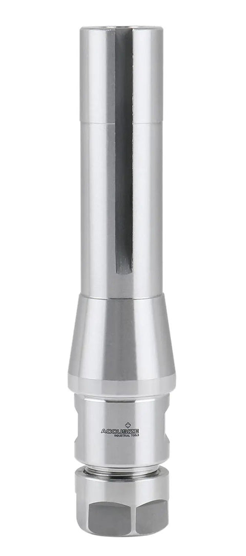 R8 Shank ER16 Collet System 8 Piece Set With 3 Thirty Second Inch To 3 Eighths Inch Collets Includes 1 Wrench In A Fitted Box Self Releasing Design For Pro Grade High Concentricity And Heavy Duty Clamping For End Mills Drills Reamers. R8 shank collet holder