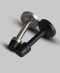 Stainless Steel Door Stopper Set With Anti Bump Tech For Home And Office No Slam Wall Saver Heavy Duty Door Buffer Protects Walls