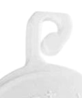 Close-up of hook detail from 10 Piece Plant Hanger Set With Transparent Rope Adjustable Auto Tension Grow Supports For Tomatoes