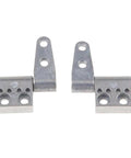Two Pack Marine Boat Doors Torque Force Positioning Hinge With 4 Hole Design, Silver Friction Hinge For Cabinets And Gates