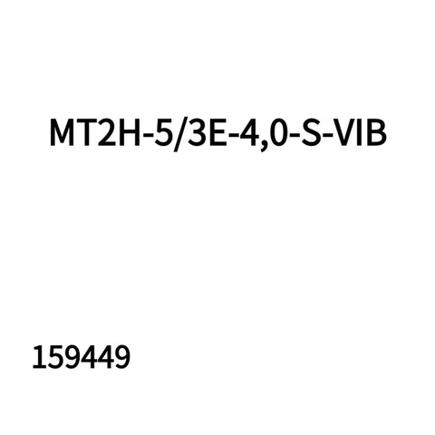Heavy Duty Solenoid Valve For Industrial Fluid Control, Part ID 159449, showing model number MT2H-5/3E-4,0-S-VIB