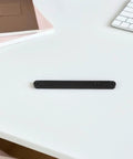 Single piece from Plastic Drawer Slides Set Of 12 With Bottom Mount Rails on white desk