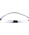 2Pcs Front Driver And Passenger Side Headlight Trim Ring For Mini Cooper Countryman 2017 2024 Silver Finish Shiny Ring