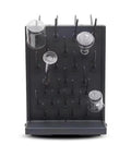 27 Peg Lab Drying Rack With Pegboard Mount For Bench Or Wall Use Glassware Drying Stand With Built In Draining Tray And 30 Inch Tubing Detachable Pegs Black Finish For Busy Science Labs, black
