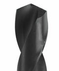 Built Tough 3 8 Inch By 12 Inch Aircraft Extended Drill Bit featuring black oxide finish and spiral flutes for metal and wood drilling.