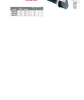 3/8-16 Tang Screw For MT2 Drawbar End Holders, Hardened Tool Steel Precision Replacement, chart shown