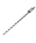 High Performance Linear Rail And Slider Kit MGN9H-300-1R For Printers And CNC Machines, silver rail with dual end stops