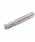 Surface milling cutter, carbide end mill 14 mm diameter x 100 mm length, 3-flute for aluminum and copper roughing