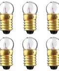 Top Shelf 245 Miniature Light Bulbs With G3.5 And E10 Screw Base Rated At 2.46 Volts 1.23 Watts Sold As A 10 Pack showing compact design