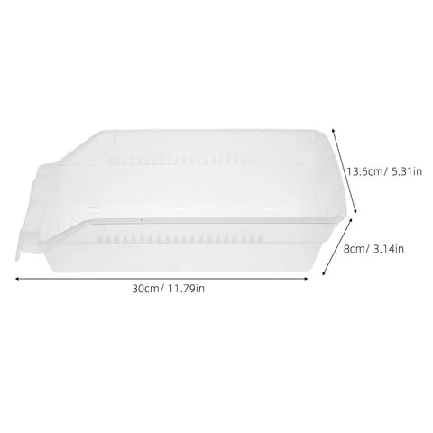 Two Pack Portable White Plastic Pill Organizer Boxes With Space Saving Design And Clear Visibility Featuring Transparent Label Holder For Easy Medication Sorting Ideal For Home Travel Emergency Kits Clinics And Caregivers, 30cm size shown