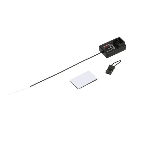 2.4G 3CH AFHS Radio Remote Control Transmitter With Receiver For RC Car And Boat, built in antenna, components displayed