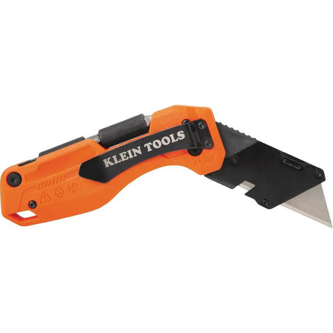 Flickblade Folding Utility Knife With Dual 135 Degree And 180 Degree Blade Positions Detachable One Quarter Inch Impact Driver