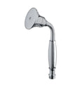 Hatteras Hand Shower in Antique Nickel, hand shower only with 2.5 GPM max flow, includes flow restrictor, side view display.