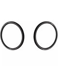 Premium Nitrile Rubber O Ring Bearing Housing Seal Compatible With Classic Outboard Boat Engines Replacement Part, black seals.