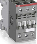 Front view of Single 3-pole AC contactor AF38-30-00-13 1SBL297001R1300, motor starter 38A AC3, for control panels