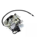 Heavy Duty Rear Lift Gate Latch For Chrysler Town And Country 2008 Through 2016, gray assembly with cables and components.