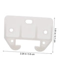 Drawer Track Guide Kit Twelve Piece Plastic Slides and Latches for Furniture Cabinets and Drawers Durable Easy Install Replacement Rails