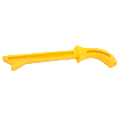 Must Have Safety Push Block And Push Stick For Woodworking, Plastic Steady Grip, Durable Yet Easy To Use Safety Tool, yellow push stick