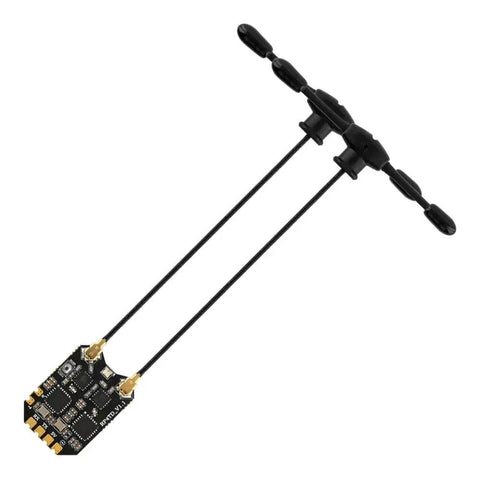 RadioMaster RP4TD ELRS Diversity FPV Receiver 2.4GHz ExpressLRS Nano RX Module with 65mm UFL Antenna for drones