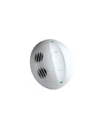 Front view of Ultrasonic Ceiling Occupancy Sensor With Self Adjusting Motion Detection, 1000 Sq Ft Coverage, White OSC10 U0W.