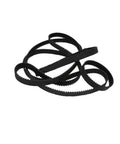 2GT Closed Loop Timing Belt 6mm Wide Built Tough Durable Low Noise Non Slip Long Wear Life Pitch Options 690-784mm Coiled View