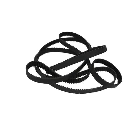 2GT Closed Loop Timing Belt 6mm Wide Built Tough Durable Low Noise Non Slip Long Wear Life Pitch Options 690-784mm Coiled View