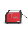 Lincoln Tomahawk 45 Handheld Plasma Cutter With 2.8 Inch LCD Screen, red and black design, side view