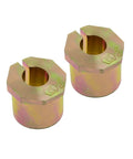 Two Degree Caster Shim Set For Ford F Series Super Duty Trucks 2005 To 2022 And Excursion 2000 To 2005 Gold Finish