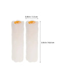 15 Piece Mini Paint Roller Set Featuring Four Inch Cotton Thread Rollers for slick wall and furniture makeovers, two cotton roller sleeves.