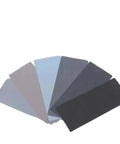 Get Your Hands On 50 Pieces Of Premium Wet Dry Silicon Carbide Sandpaper Sheets With Assorted Grits Perfect For Woodworking And Auto Detailing Projects That Need Serious Power And Smooth Finish Results Today, showing assorted grit sandpaper sheets.