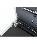 Close-up of CoilMac-ER Plus Manual Coil Punch With Electric Inserter showing disengageable pins and 0.248 inch pitch settings.