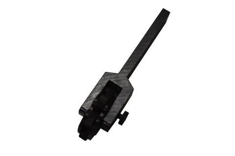 6 Knurls Rotating Head Knurling Tool For Lathe Tool Holder, 5-1/2 Inch Long, 3/8 By 7/8 Holder, side view showing side bolt lock