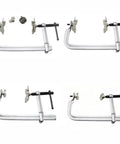 Heavy Duty Multi Functional Welding F Clamp for Pipe and Flat Plate Alignment with Quick Change Jaws and Steel Construction