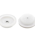 Industrial PJG Series Pneumatic Suction Cup Chuck For Rubber Manipulator Gripper Robotic Arm Vacuum End Effector Tool showing two white rubber modules.