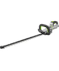 Cordless Hedge Trimmer 26 Inch With Carbon Fiber Rail And Dual Action Steel Blades Delivers Clean Cuts Up To One Point Two Inch For Thick Branches Beast Yard Tool Battery And Charger Not Included, side view
