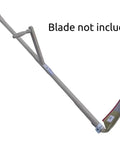 Wooden Snath Handle For Harvest Tools, 68 Inch Length, Dual Fixed Handles, Not Adjustable, Made In Austria, shown without blade