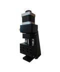 Smooth As Silk Motorized Linear Translation Stage With Precision Stepper Motor And Flexible Coupling Transmission For Ultra Quiet Operation In lab rig.
