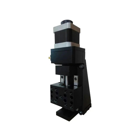 Smooth As Silk Motorized Linear Translation Stage With Precision Stepper Motor And Flexible Coupling Transmission For Ultra Quiet Operation In lab rig.