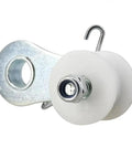 Heavy Duty Chain Tensioner Kit With Spring Roller And Guide Adjuster Pulley For Dirt Pit Bike Mini Moto ATV Quad Scooter Motor To Keep Your Ride Smooth And Tight Without Any Sagging Or Slippage, white roller