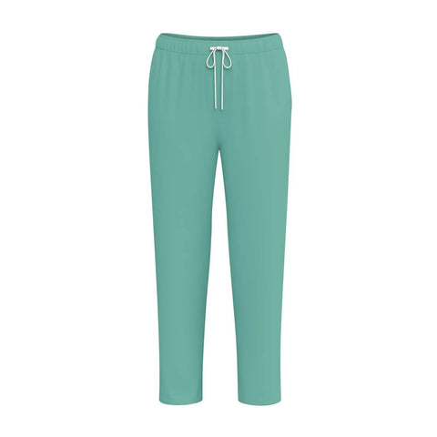 Ultra Comfy Women Nursing Scrubs Set Buttery Soft Stretch Joggers With Deep Pockets Anti Wrinkle Medical Work Uniform Top In Green joggers with drawstring and tapered design