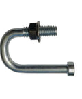 J Bolt Catch For Crossboxes Kit Of 2 With Securing Nuts In Durable Steel, 2" High x 4" Long x 4" Wide, Part Number 29752-0-KIT