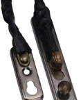 Tough As Nails 304 Stainless Steel Door Security Chain Lock With Quiet Pu Wrap For Foolproof Anti Theft Defense and smooth functionality.