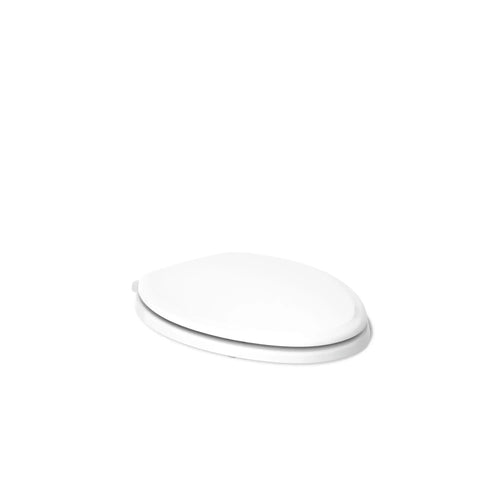 Ridgewood Elongated Soft Close Toilet Seat No Slam Lid With Quiet Close Durable Wood Construction Color Matched Hinges Easy Install